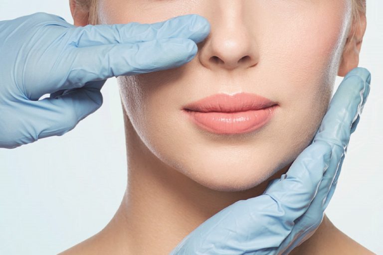 Vor einer Nasenoperation